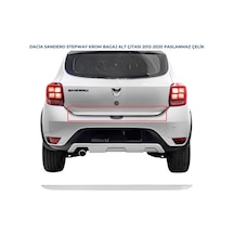 Ebal Otomotiv Dacia Sandero Stepway Krom Bagaj Alt Çıtası 2012-2020 P. Çelik