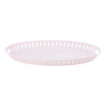 Servis-Sunum Tepsi Ikea 52X39 CM Tozpembe Renk Meridyendukkan Yuv