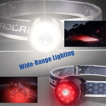 Pazly Şarj Edilebilir Süper Parlak Led Kafa Lambası - Açık Hava El Feneri Siyah Siyah