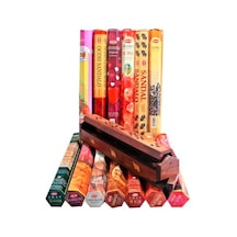 Hem 200 Çubuk 10 Paket Karışık Tütsü + 1 Tane Tütsü Kutusu
