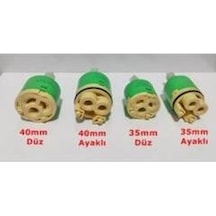 Aç-Kapa Mix Batarya Kartuşu 35Mm - 40Mm Ayaklı Ayaksız Model 35 Mm Düz