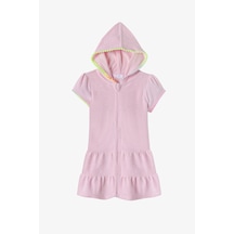 Penti Pembe Kız Çocuk Sweet Pastel Pink Towel Kaftan
