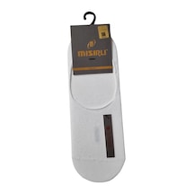 Alfa Aksesuar 03 Mısırlı 62303 Erkek Bambu Babet Çorap beyaz