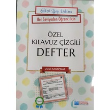 Özel Kılavuz Çizgili Defter Her Seviyede Öğrenciler için - Evrens