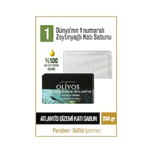 %100 Doğal Parfüm Serisi Atlantis Gizemi Kokulu Zeytinyağı Katı S Saf Sabun - Zeytinyağı