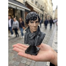 3d Sherlock Holmes Büst / 15cm / Sherlock Holmes Figür/fanart
