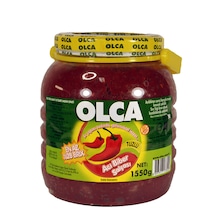 Olca Acı Biber Salçası Tuzlu Pet 1550 G