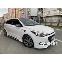 Kit Garaj Hyundai İ20 2015-2019 Boyasız Plastik Custom V2 Marşpiyel Takımı