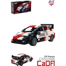 Cada Toyota Gr Yaris Rally One 317 Parça Oyuncak Yapım Seti Blok Araba -ffcada-c55039w