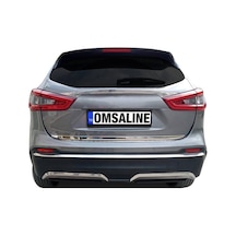 Nissan Qashqai Krom Arka Tampon Çıtası 2014 ve Sonrası
