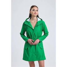 T Rain Pu Raincoat M Beden Yeşil Erkek Yağmurluk YESIL