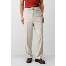 Antioch Relaxed Fit Kemerli Erkek Pantolon Bej