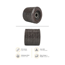 Rdf11540 Alüminyum Oksit Flap Disk 115 Mm - Kum: 40 - 10 Adet