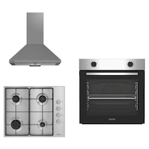 Altus ALA 310 I - ALA 181 GID - ALA 522 I 3 Lü Ankastre Set Inox