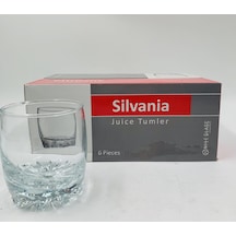 Silvania 6'lı Su Bardağı Kısa Royaleks-80975 Altın - Şeffaf