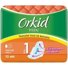 Orkid Maxi Hijyenik Ped Normal 10'lu