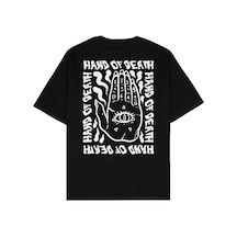 Adrift Hand Of Dead Siyah Oversize Unisex T-shirt Siyah