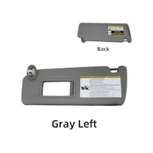 Xuweiwei Toyota 4runner 2010-2023 Sol Perdesi Sürücü Gri Isı Yalıtımlı Makyaj Aynalı