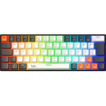 Neopulse Mekanik Klavye Gaming Klavye Red Switch Rainbow 63 Tuşlu Gasket Klavye Mini 12mod Beyaz