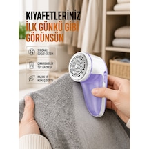 Taşınabilir Tiftik Temizleme Makinesi Ergonomik Tasarım - Lisinya Mor