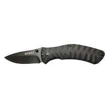 Crkt İncendor 2078 Bk Siyah Kamp Çakı 17, 5cm - Manuel, Plastik Sap, Kemerlikli
