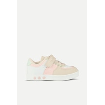 Vicco Sam Işıklı Kız Okul Öncesi Pudra Sneaker