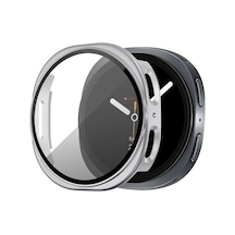Novstrap Samsung Galaxy Watch 9 40mm İle Uyumlu Kılıf Sert Pc Kasa Ve Cam Ekran Koruyucu 360 Tam Koruma