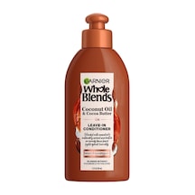 Garnier Whole Blends Hindistan Cevizi Ve Kakao Yağı Özlü Pürüzsüzleştirici Durulanmayan Saç Kremi 150ml