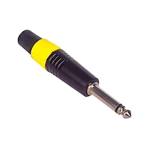 6.3 Mm Mono Gitar Jack Fiş Canon Tipi Metal Nikel