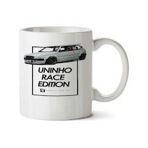 Uno - Race Edition Tofaş Fiat Uno İki Tarafı Baskılı Kupa Bardak Çok Renkli