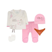 Tongs Baby Sweet Monsters 5'Li Zıbın Takım 0-3 Ay Hastane Çıkışı Çok Renkli