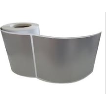 100x100 Mm 500 Lü Silver Mat Etiket