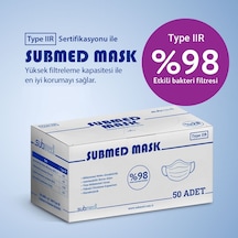 Submed Cerrahi Maske 50'li