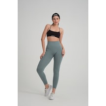 Gymhams Kalçası Büzgülü Push Up Kalça Şekillendirici Tayt Seamless Fitnes