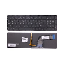 HP Uyumlu pavilion 17-F100nt, 17-F200nt, 17-F210nt Notebook Klavye (Işıklı TR) (Pars Power) Işıklı - Siyah 351284