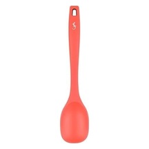 Lurch - Platin Silikon Yemek Kaşığı 28 Cm Somon - Yanmaz, Yapışmaz, Bükülmez, Çizmez, Tat Ve Koku Bırakmaz - 240061