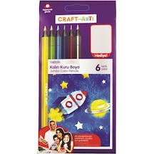 Craft And Arts Kuru Boya Jumbo Metalik 6 Renk Set