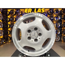 4 Adet Mercedes  6.5 15 5 112 Et37 66.6 Sılver Jant Revize Edilmiş Takım