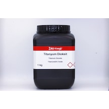 Zag Kimya Titanyum Dioksit (Rutil) Chem Pure 1 KG