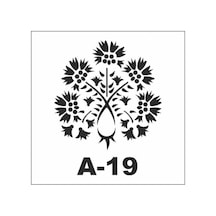 A-19 Artebella Stencil 20X20 CM