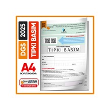 2025 Dgs Sayısal-sözel-tm Tıpkı Basım Çıkmış Soru Ösym Kitapçığı