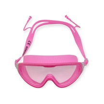 Yüzücü Gözlüğü Silikon Kulaklıklı Pembe - Af108 Pembe