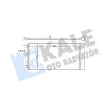 Klima Radyatörü - Fiat Panda - Kale-350570