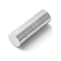 Neodyum Mıknatıs Yuvarlak - Ø10x1 Mm - 25 Adet Set