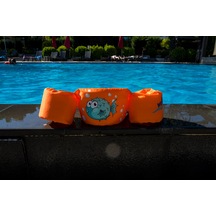 Myswim Yüzdürme Yardımcısı  Balon Balığı-Turuncu Turuncu