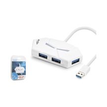 Hadron Hdx7051 Usb 3.0 Gaming Rgb Hub 4 Port 5 Gbps 1.2 M Beyaz