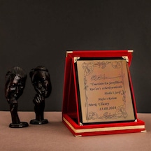 Hafızlara Hediye Kadife Plaket 31735