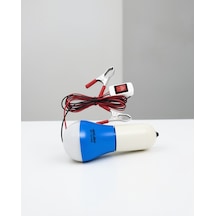 Taşınabilir 12v Led Lamba, Timsah Kıskaçlı