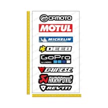 deeb Cfmoto Motorcu Sticker Seti