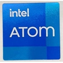 OEM intel ATOm 11.ci ve 12.ci Nesil Sticker Etiket D135